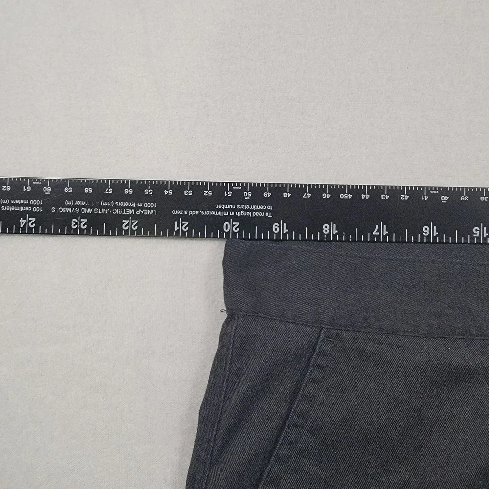 VTG Y2K Chams Cargo Shorts‎ Mens 38 Black Cotton Blend Baggy Skate